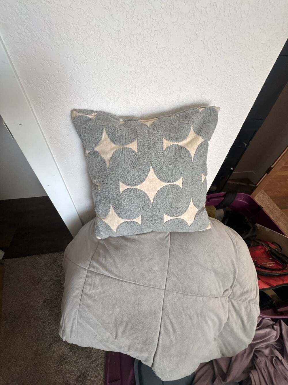 THERE ARE THREE OF THESE D.V. Kap Home Posh Den Mist 24" X 24" PILLOWS